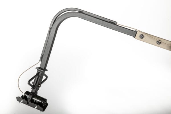 A BR-5 DOUBLE HEAD BREAK AND RAKE TOOL stand with a handle attached to it.