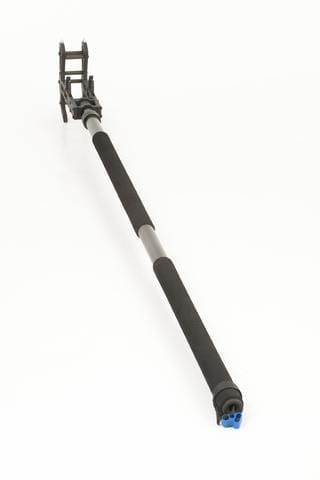 A black and blue RDT - RECON SCOUT ROBOT DELIVERY TOOL with a blue handle.