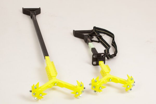 A pair of RIT-3 Tools with yellow and black colors on a white surface.